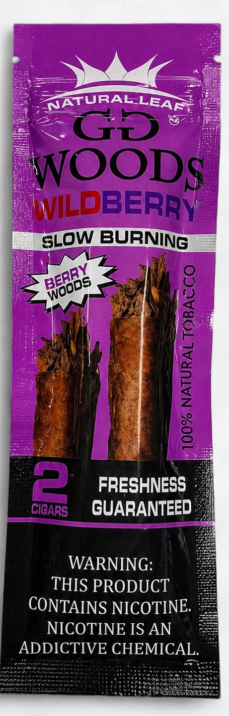 Natural Leaf GG Woods Cigars 2 Pack