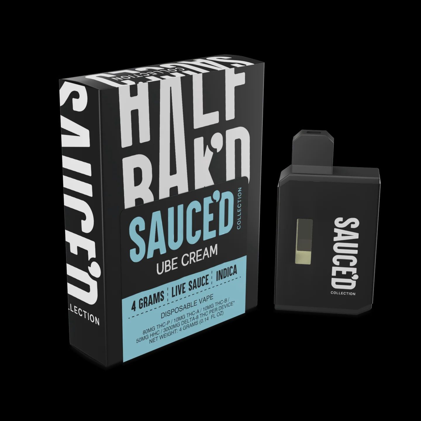 UBE Cream 4g Indica Disposable