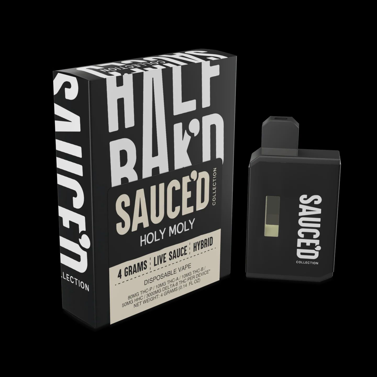 Holy Moly 4g Hybrid Disposable