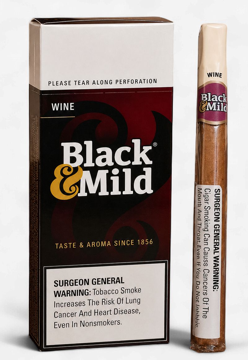 Black &amp; Mild Wine Single Cigarillo