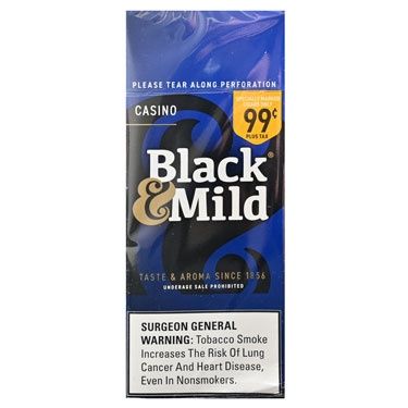 Black &amp; Mild Casino Single Cigarillo