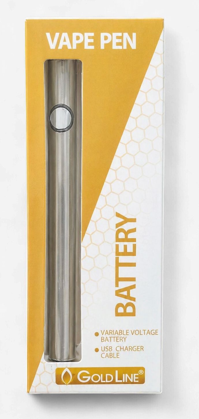 HoneyStick Gold Line Variable Voltage 510 Vape Pen | 350mAh