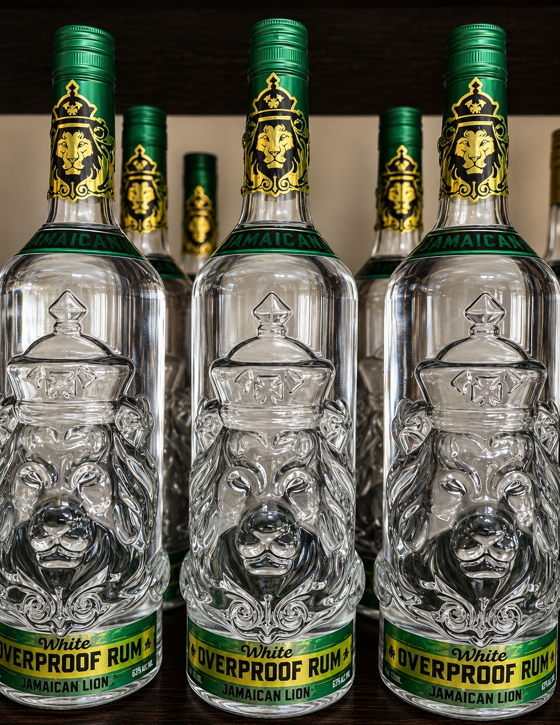 Jamaican Lion Overproof Rum (750ml)
