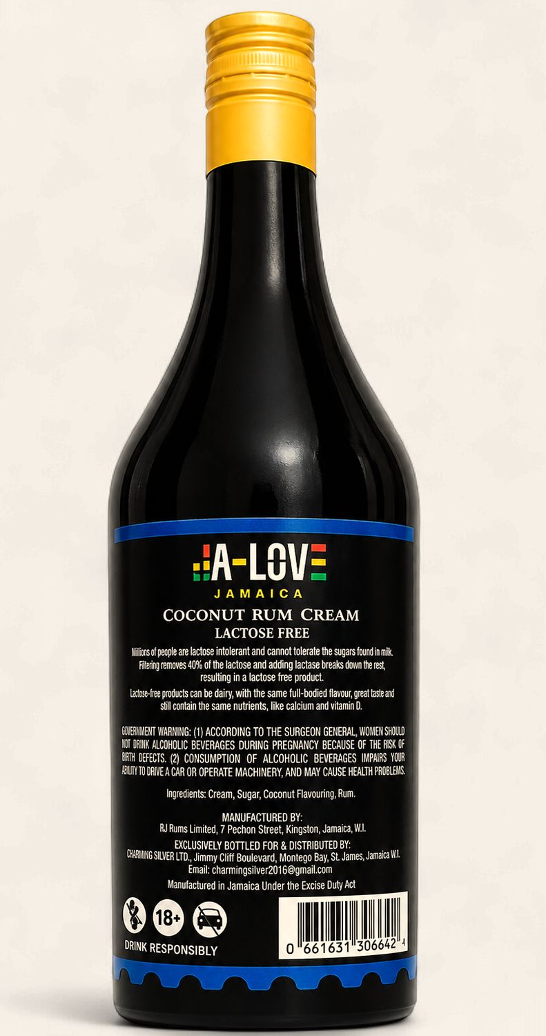 JA-LOVE Jamaica Coconut Rum Cream (700ml)