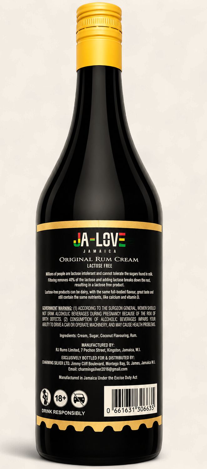 JA-LOVE Original Rum Cream (700ml)