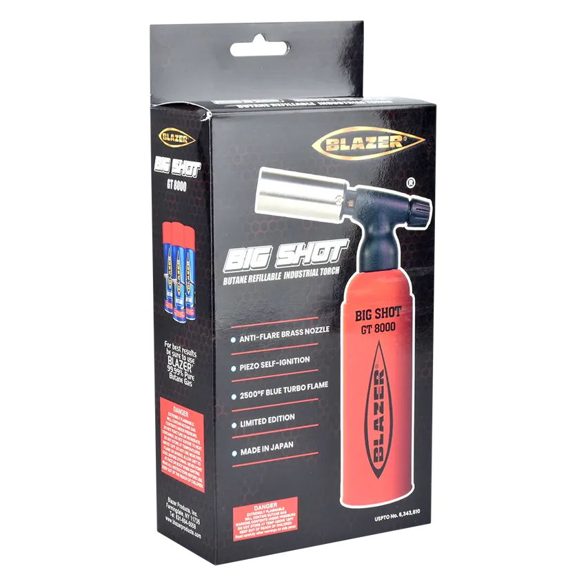 Blazer Big Shot GT8000 Torch Lighter | 7.5"