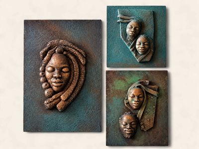 Handcrafted African-Inspired Frames