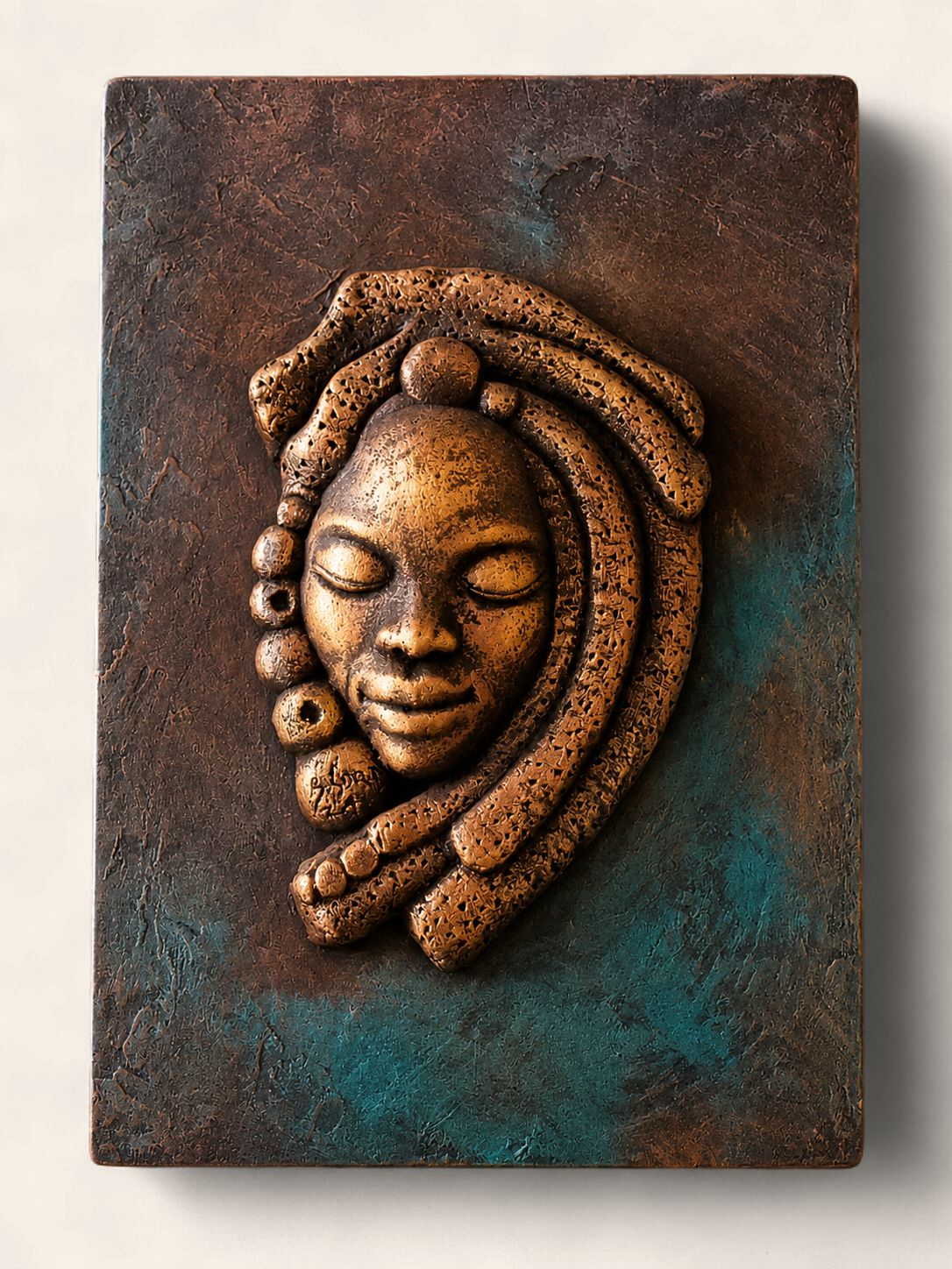 Handcrafted African-Inspired Frames, Design: African Princess Frame