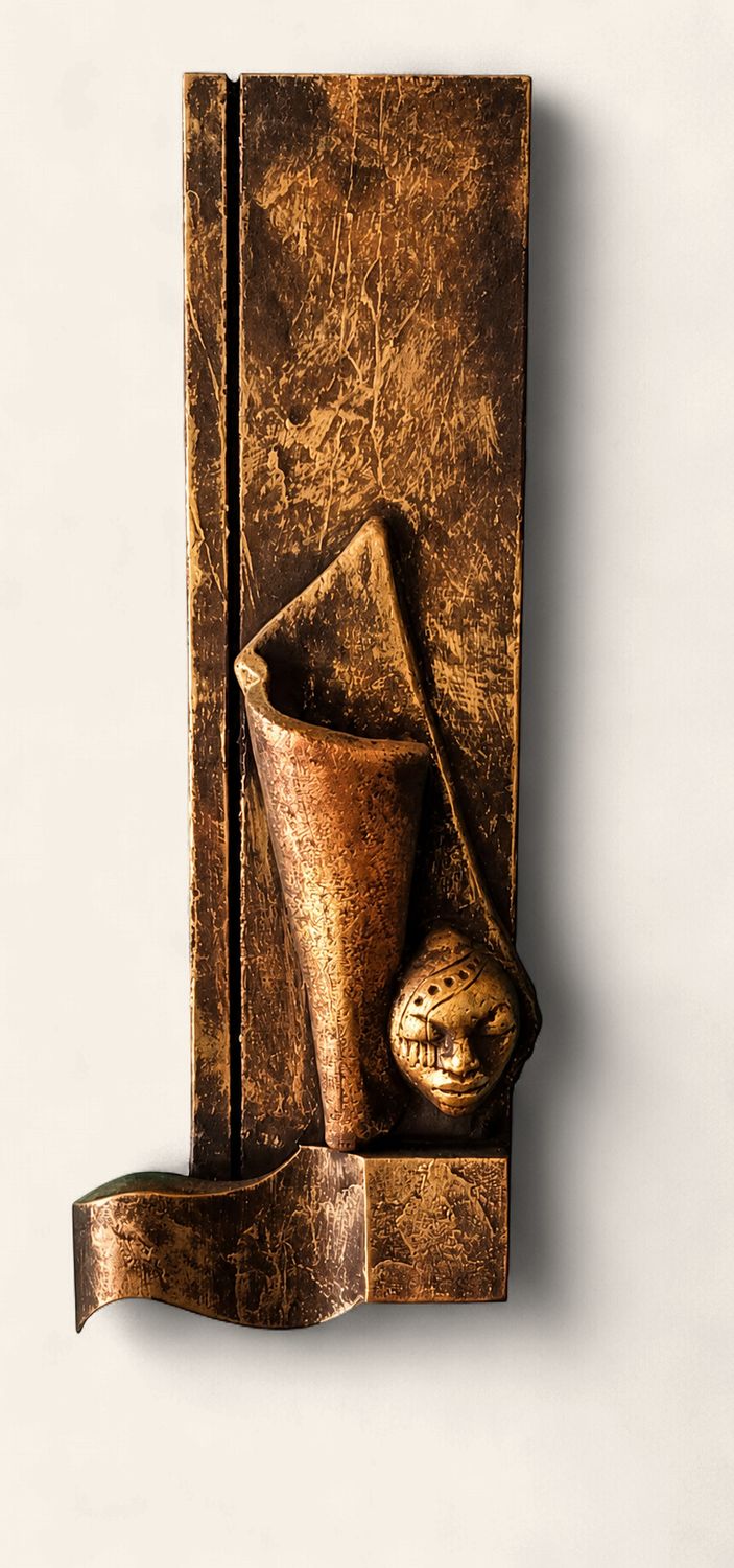 Handcrafted African-Inspired Wooden Wall Art