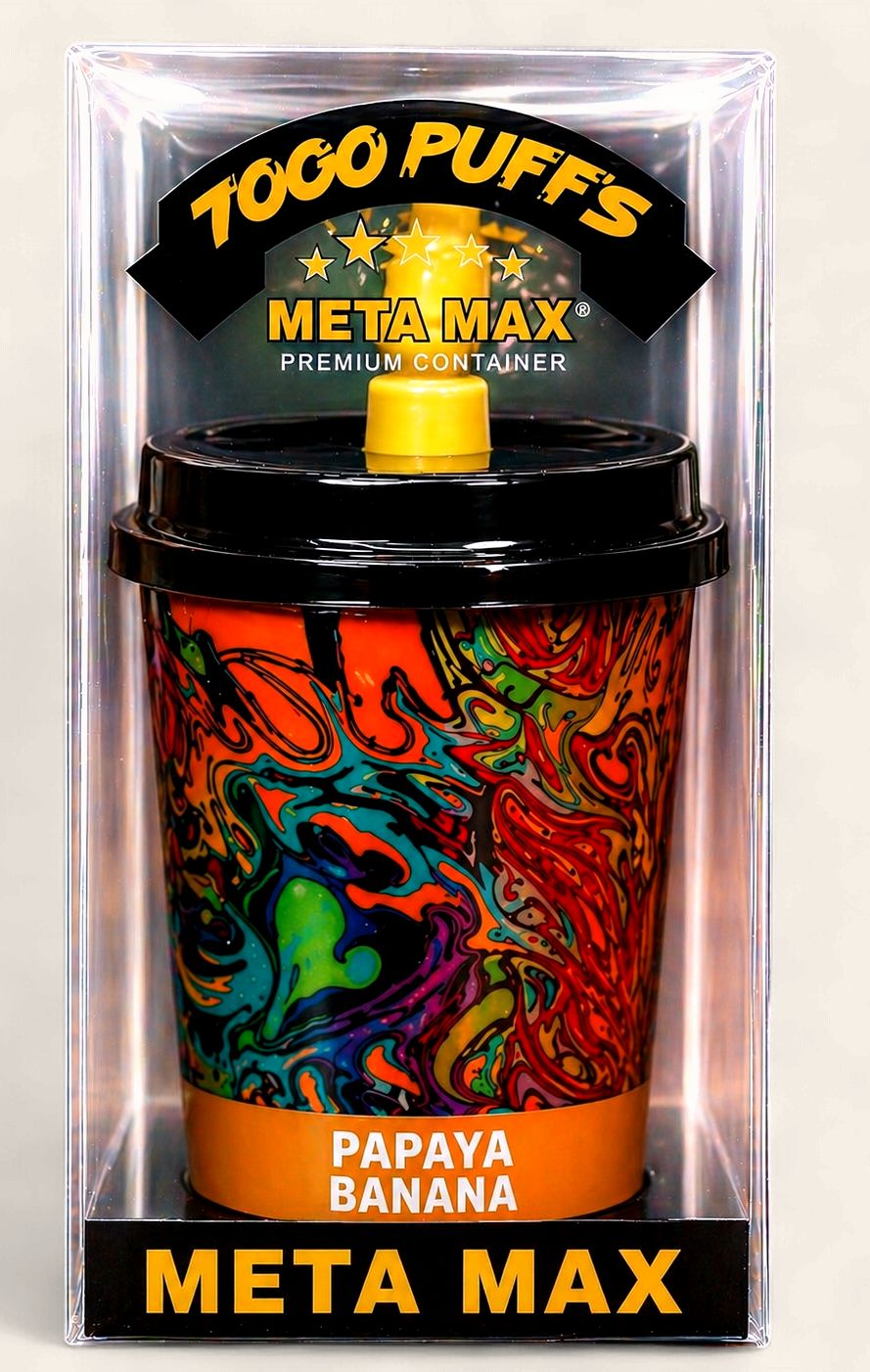 7000 Puffs Meta Max Papaya banana