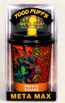 7000 Puffs Meta Max Papaya banana