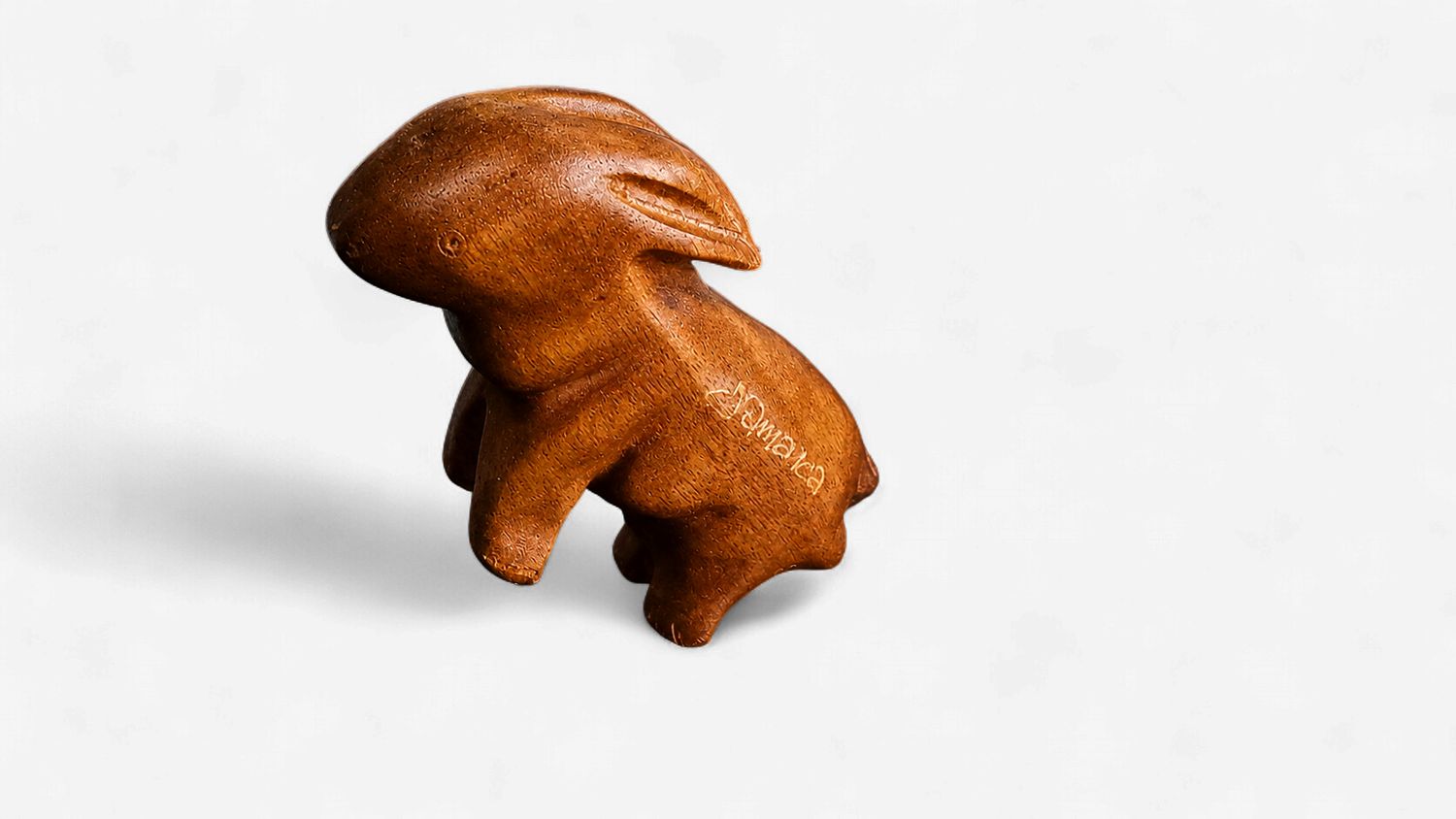 Small Hand-Carved Wooden Animal Figurines