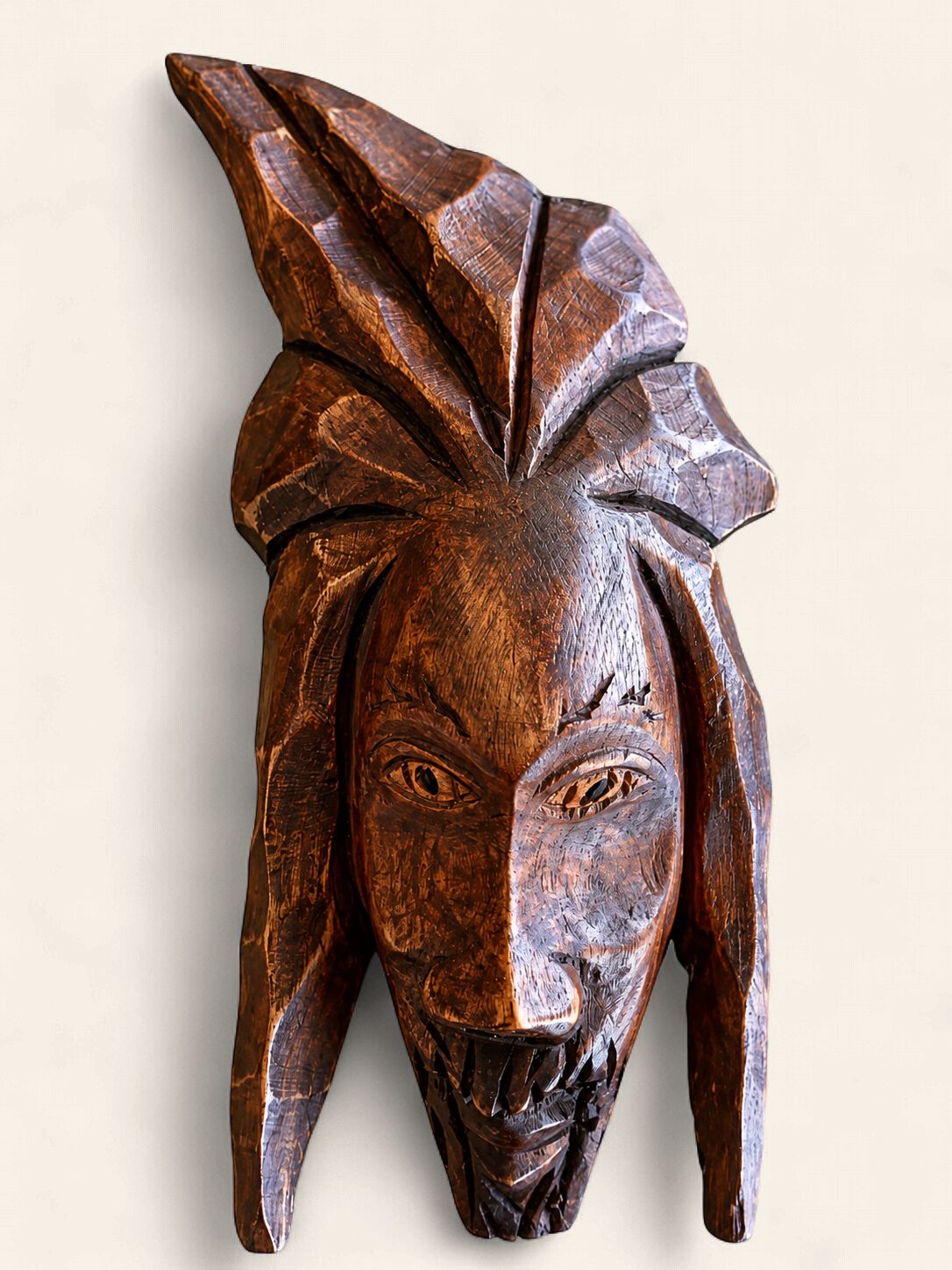 Handcrafted Yaad Vibes Wood Art
