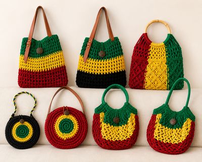 Island Heritage Handmade Crochet Bag