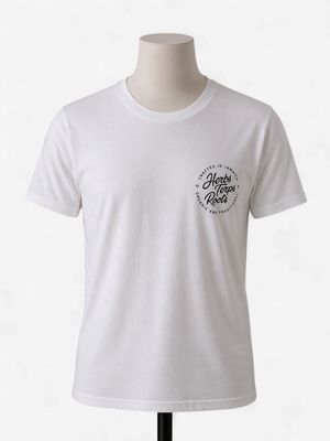 Herbs Terps Roots Classic White Tee – Signature Edition
