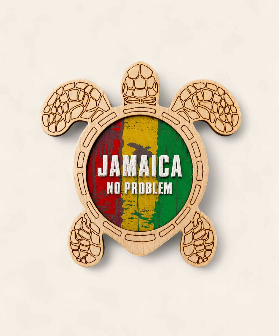 Vibrant Jamaica Souvenir Fridge Magnets