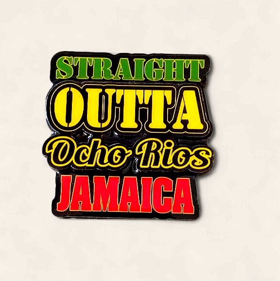 Vibrant Jamaica Souvenir Fridge Magnets
