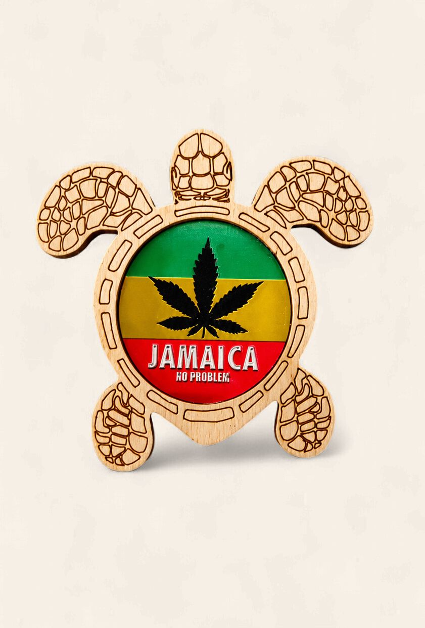 Vibrant Jamaica Souvenir Fridge Magnets