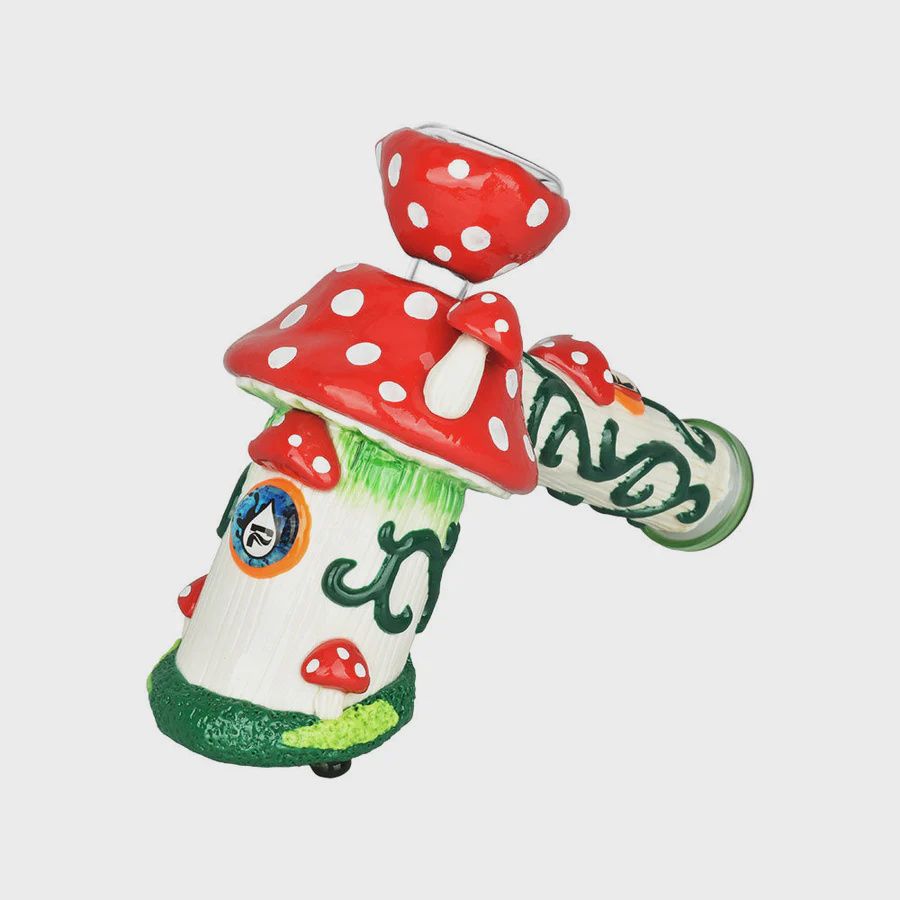 Pulsar Shroom House Bubbler Pipe | 8" | 19mm F