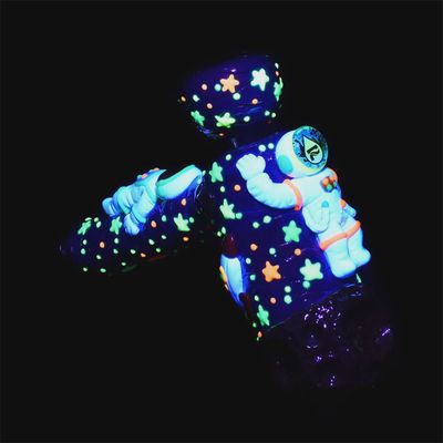 Pulsar Spaceman Bubbler Pipe | 8" | 19mm F