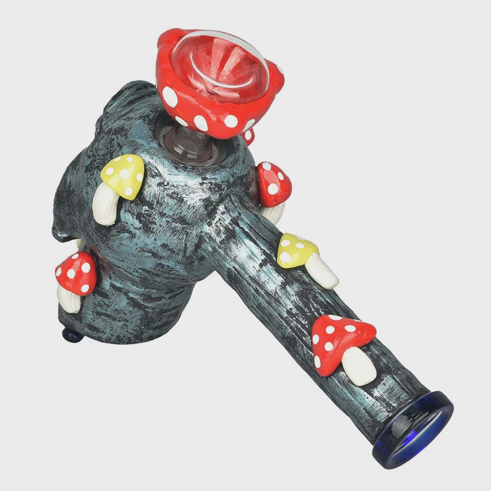 Pulsar Rainbow Puking Skull Bubbler Pipe