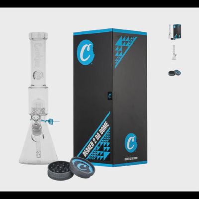 Cookies 2 Da Dome Beaker Glass Water Pipe w/ Perc - 17" / 14mm F