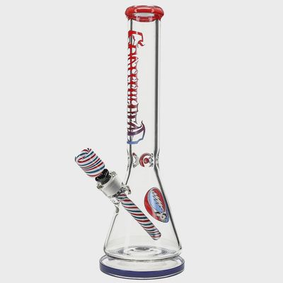 Grateful Dead x Pulsar "Liberty Beaker" Water Pipe - 15.75" / 14mm F