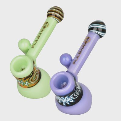 Pulsar Hypnotic Haze Bubbler Pipe - 4.5"