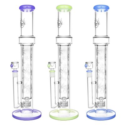 Pulsar Double Wall Perc Tube Water Pipe | 16.75″ | 14mm F