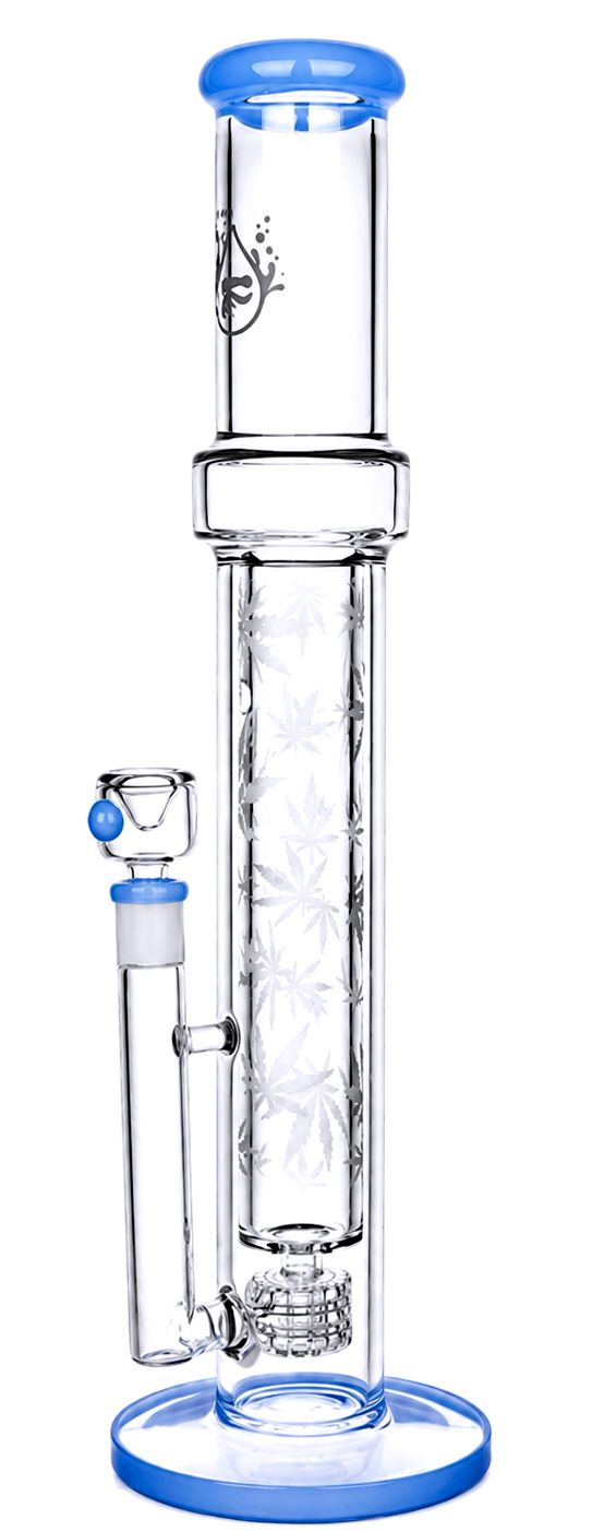 Pulsar Double Wall Perc Tube Water Pipe | 16.75″ | 14mm F