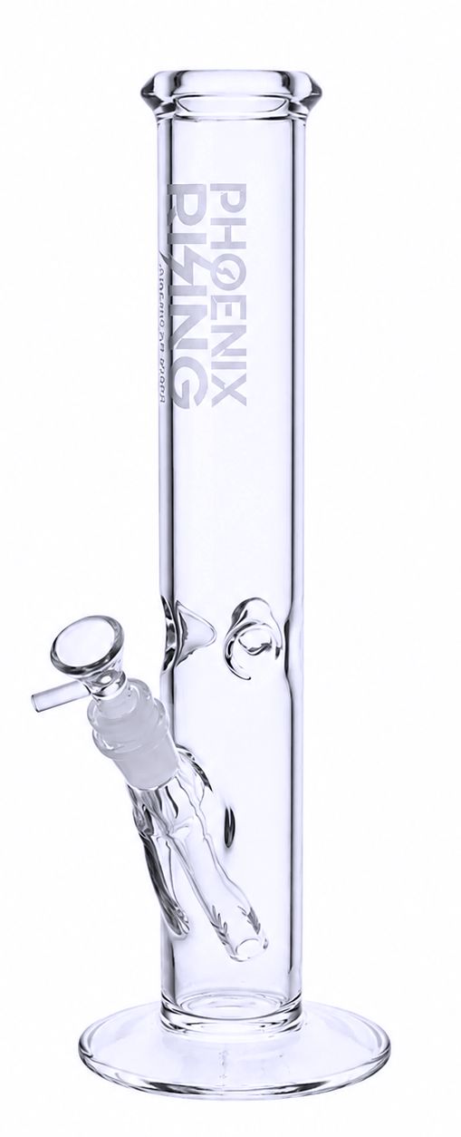 Phoenix Rising Straight Tube Bong