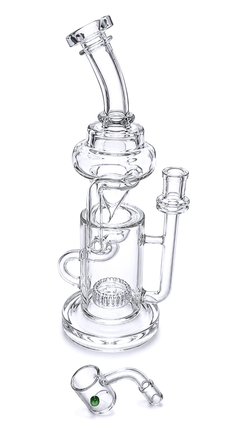Pulsar Gravity Drip Recycler Water Pipe | 10.25″
