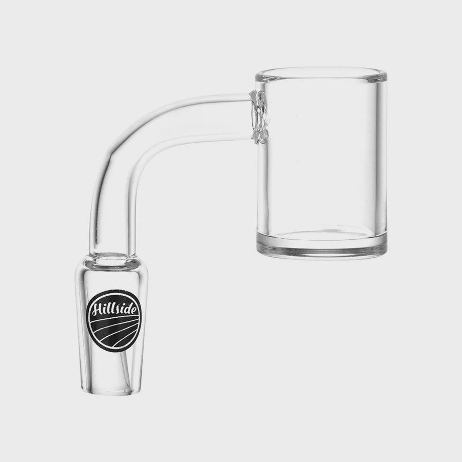 Hillside Glass Quartz Banger 14mm Male 90° - Flat Beveled Top