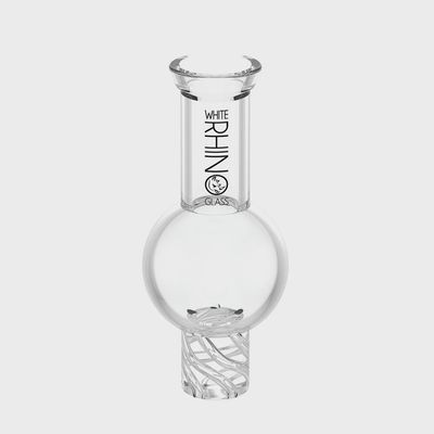 White Rhino Glass Spinner Carb Cap - 27mm