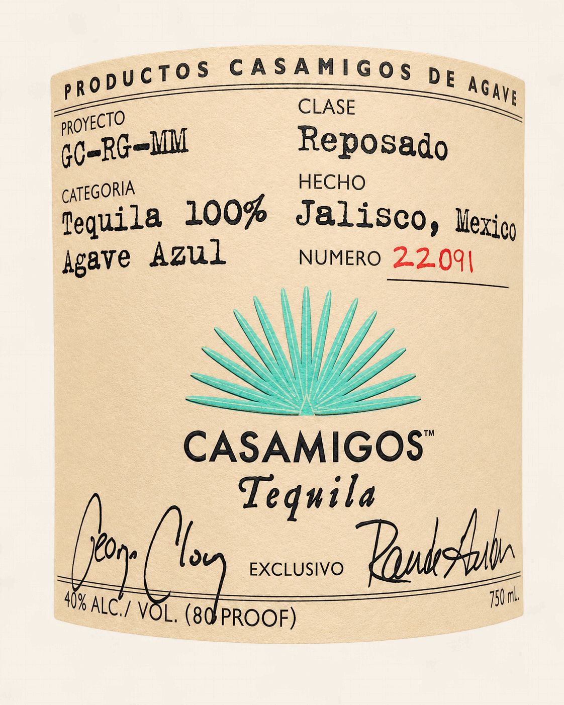 Casamigos Reposado Tequila (750ml)