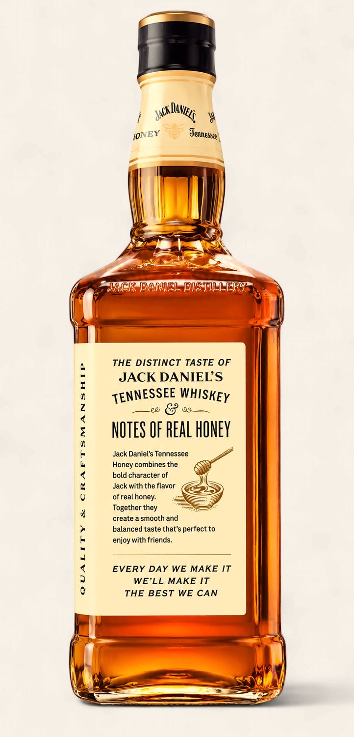 Jack Daniels Honey Whiskey (750ml)