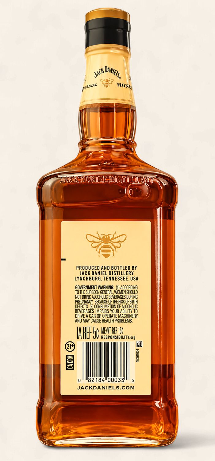 Jack Daniels Honey Whiskey (750ml)