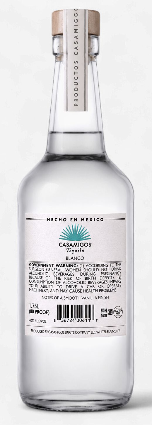 Casamigos Blanco Tequila (750mL)