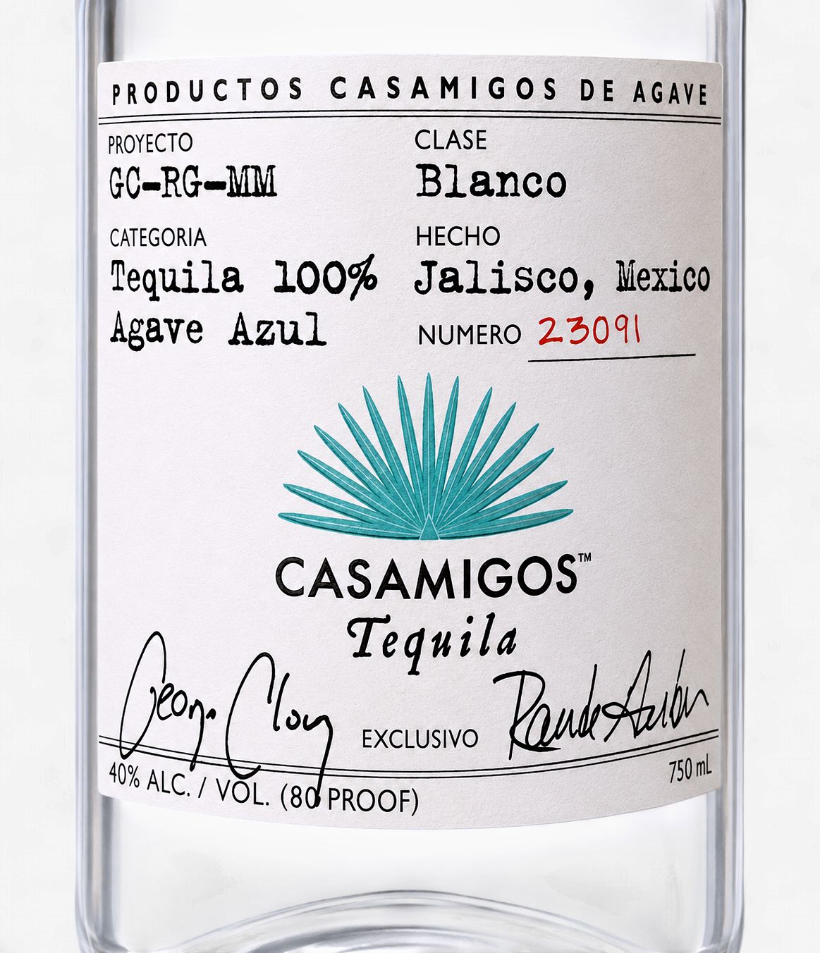Casamigos Blanco Tequila (750mL)