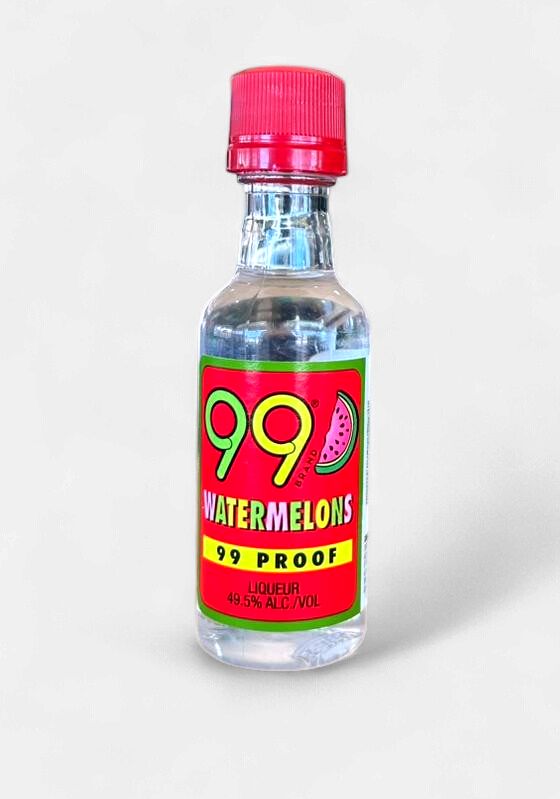 99 Watermelon Schnapps Liqueur (Mini) – 50ml