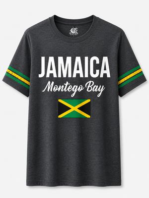 Jamaica Montego Bay Classic Flag Men’s T-Shirt