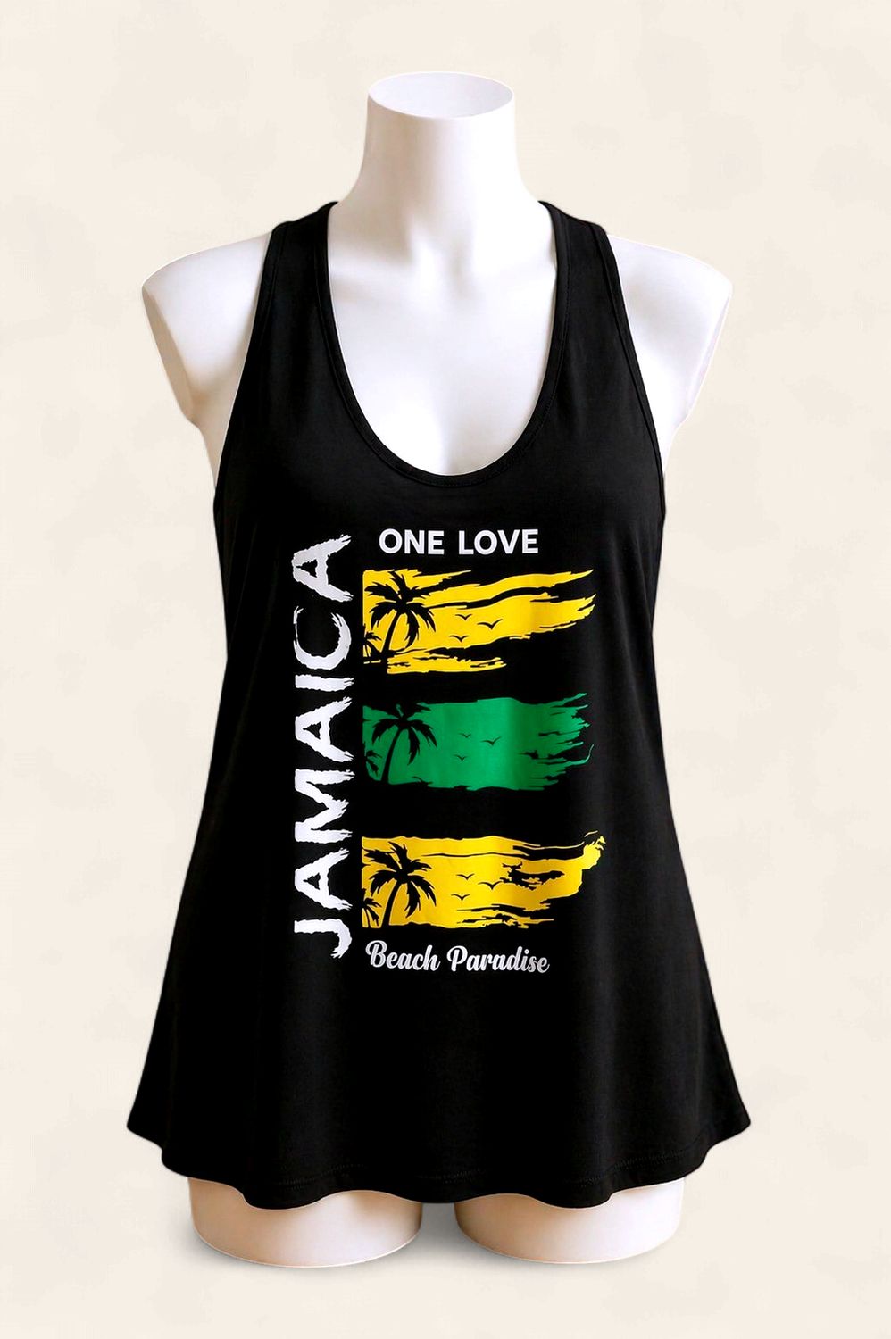 One Love Jamaica Breeze Racerback Tank