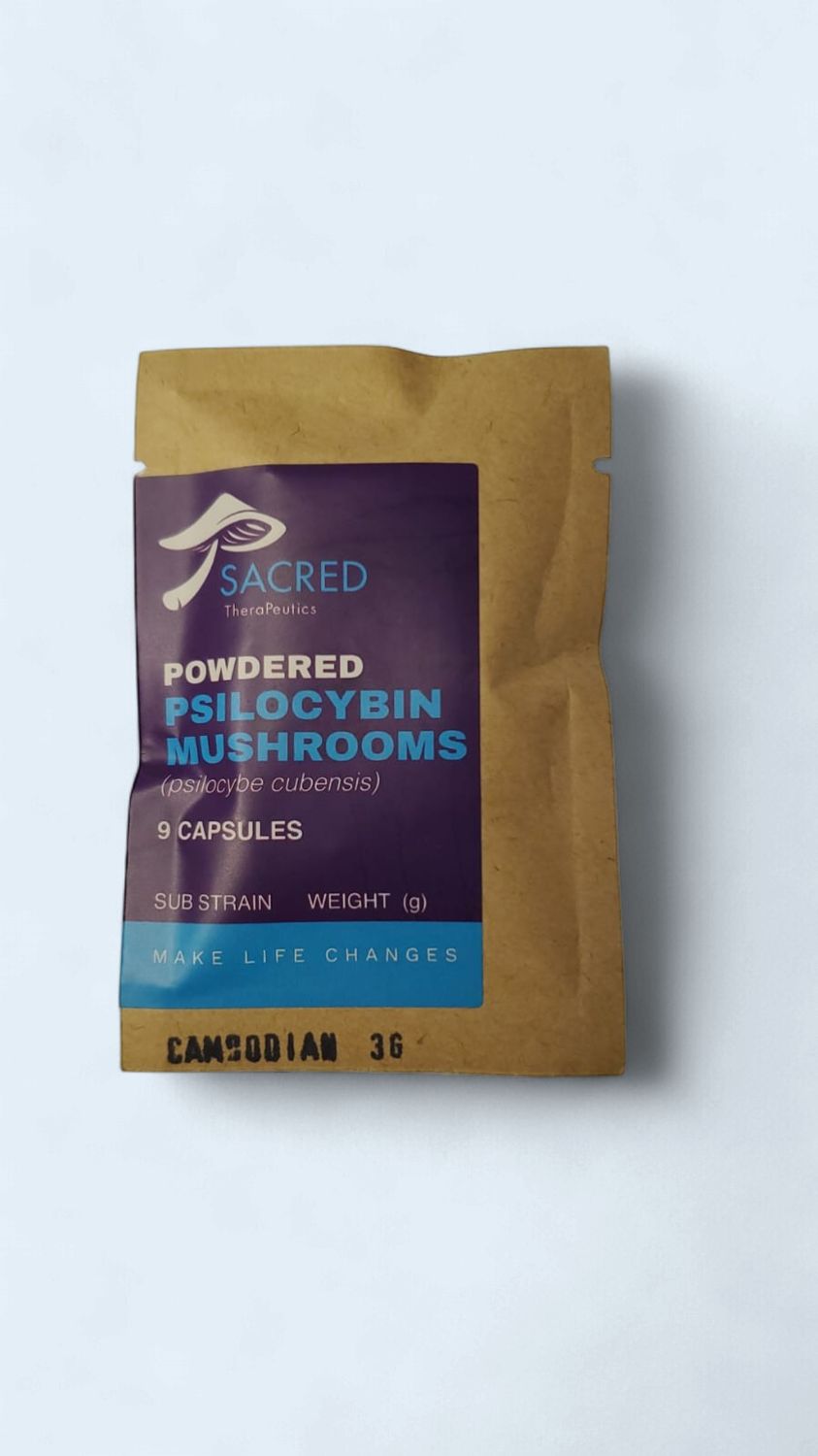 Cambodian Mushroom Capsules 3-gram