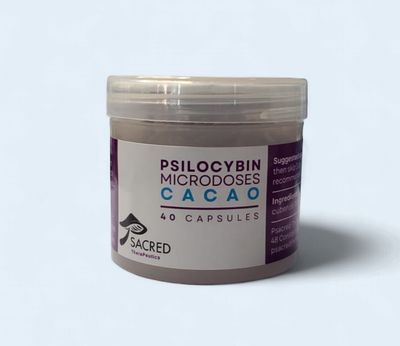 Cocoa + Psilocybin Microdose Capsules