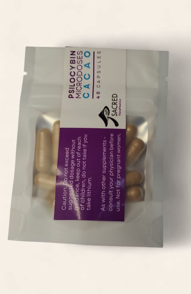 Cocoa + Psilocybin Microdose Capsules