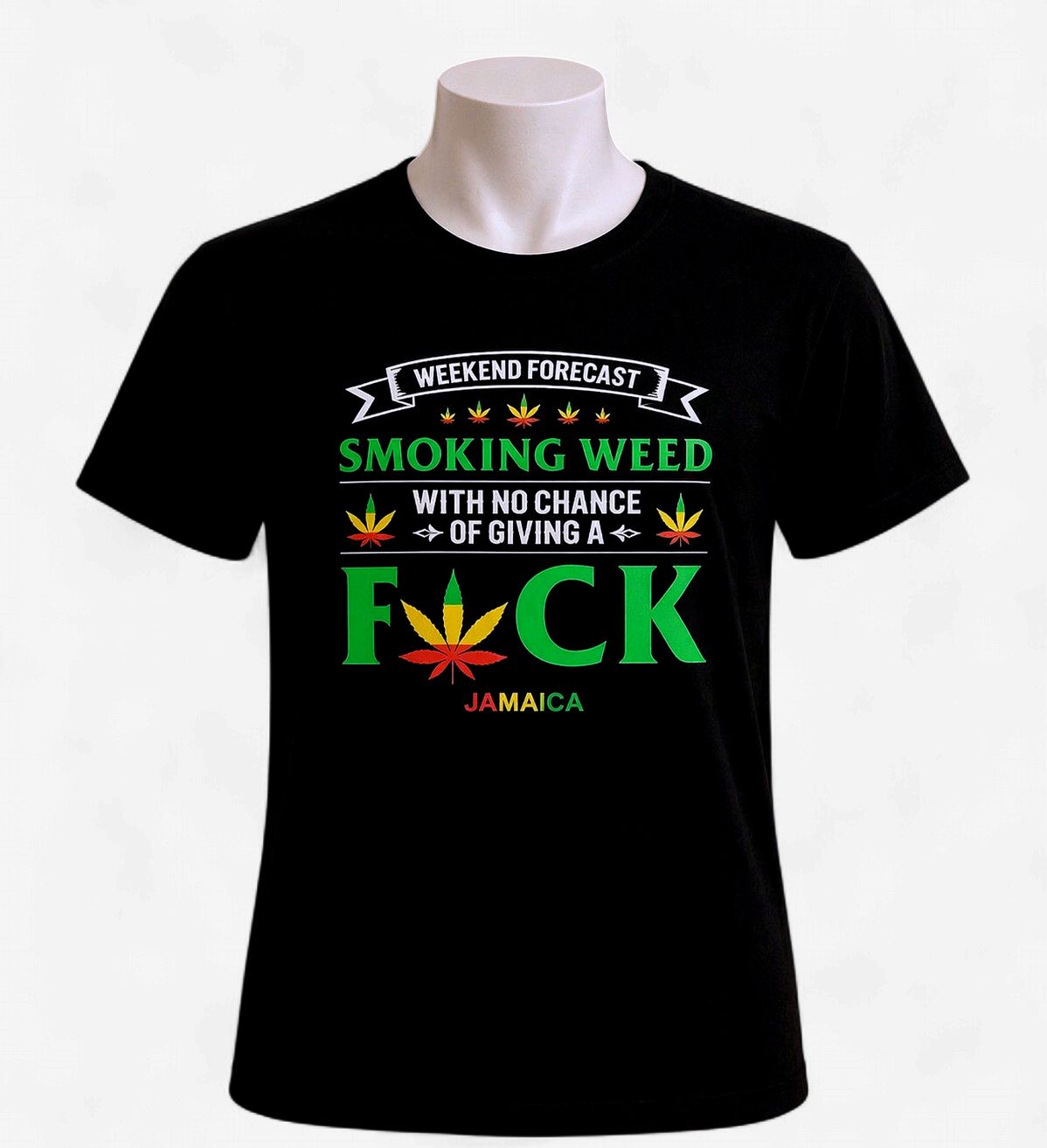 Weekend Forecast Vibes Tee – Jamaica Edition