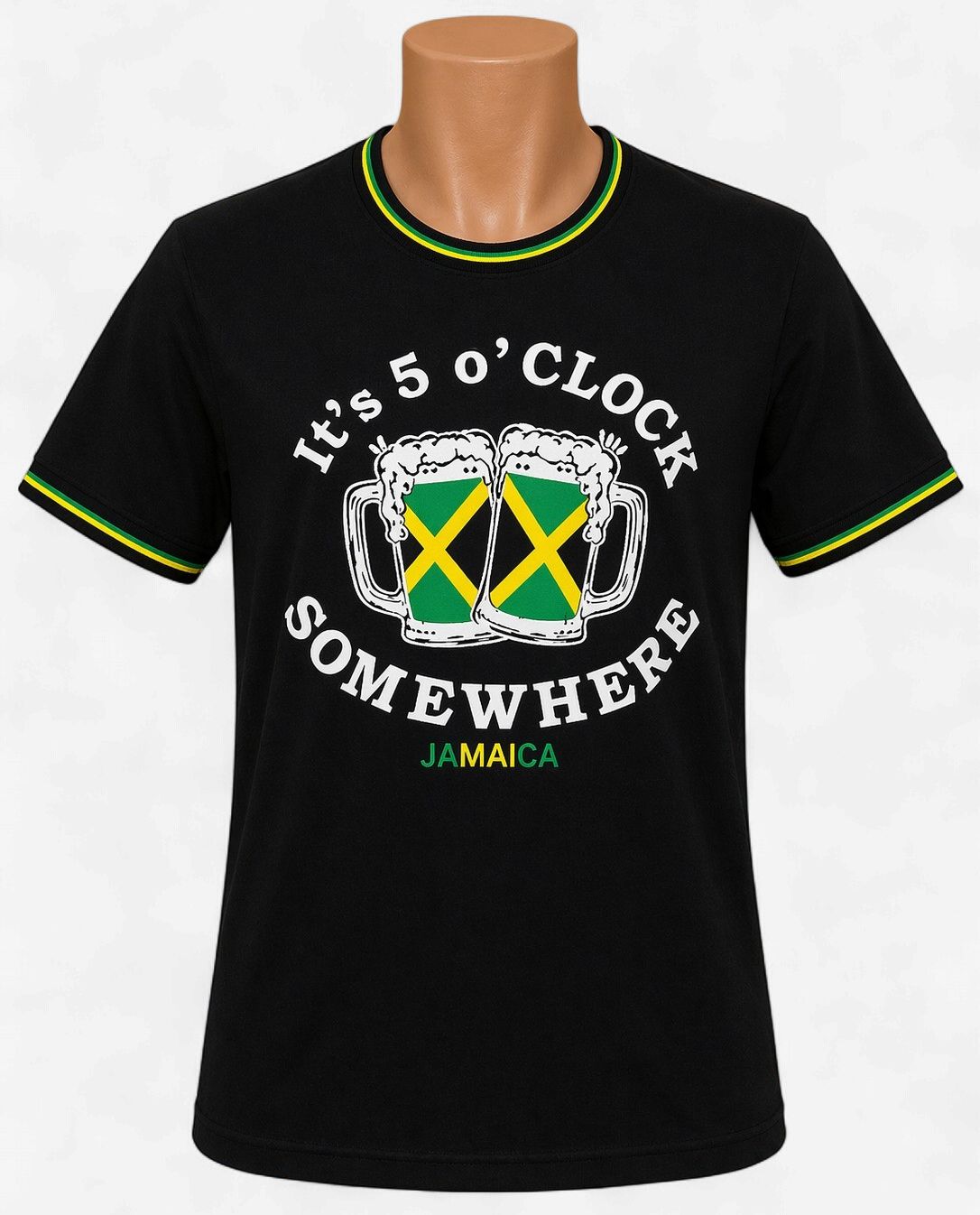 5 O’Clock Somewhere Jamaica Graphic T-Shirt