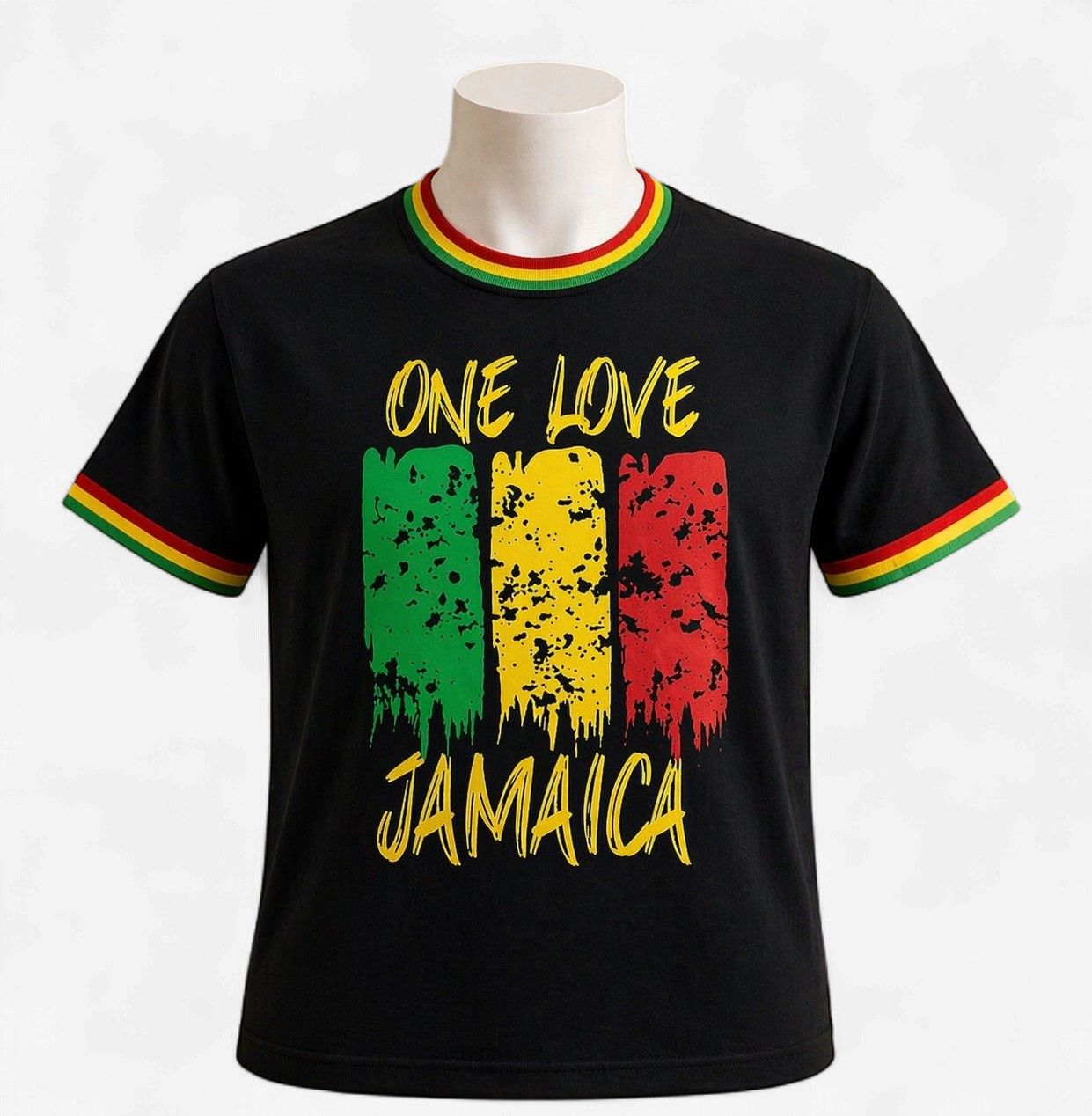 One Love Classic Rasta Tee – Jamaica Edition