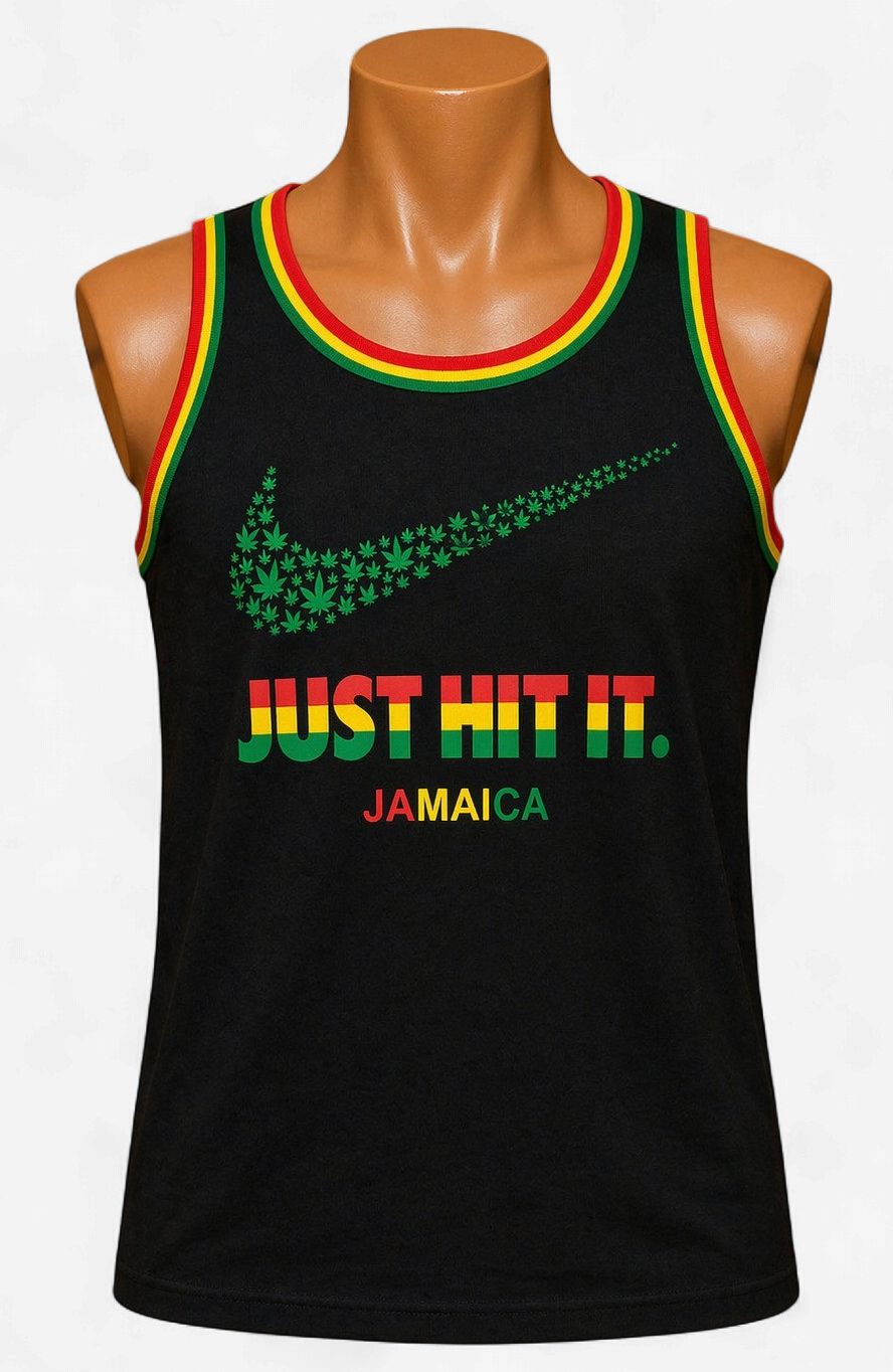 Just hit it Jamaica (men's tank top) 5 variants