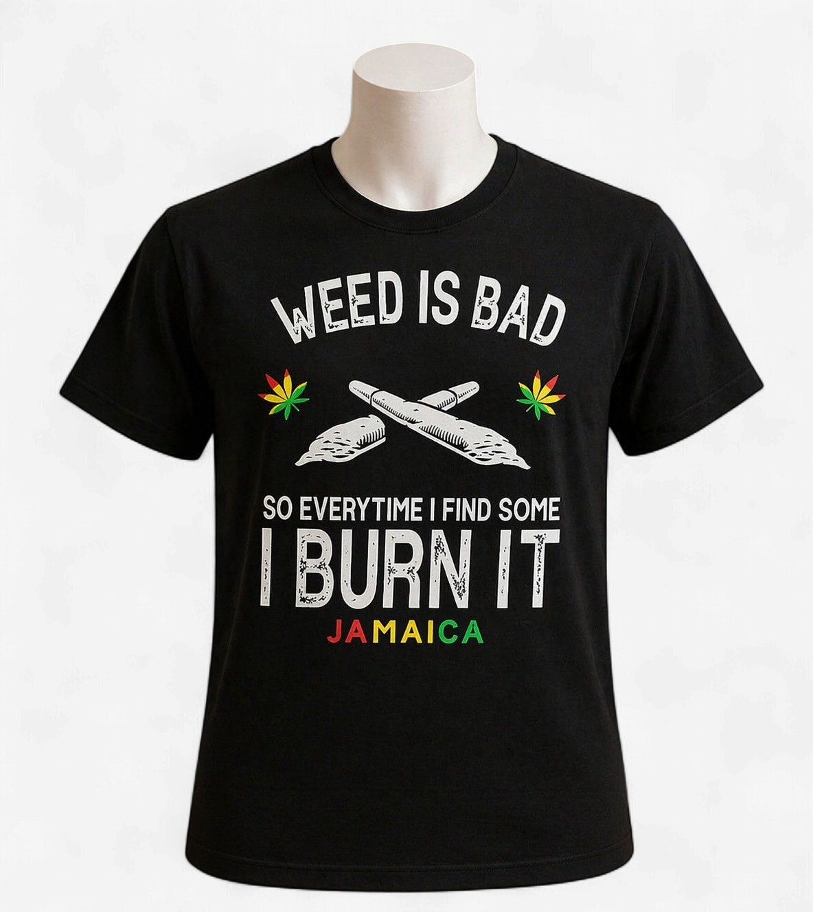 Burn It Vibes Jamaica Graphic Tee